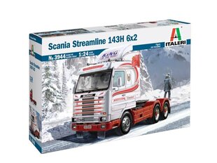 Сборная пластиковая модель Italeri - SCANIA Streamline 143H 6x2, 1/24, 3944 цена и информация | Конструкторы и кубики | kaup24.ee