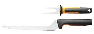 Fiskars Functional Form kalanugade komplekt 3 osa цена и информация | Подставка для ножей Tescoma Woody, 21 см | kaup24.ee