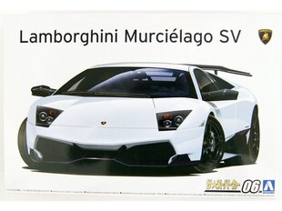 Aoshima - '09 Lamborghini Murcielago SV, 1/24, 05901 hind ja info | Klotsid ja konstruktorid | kaup24.ee