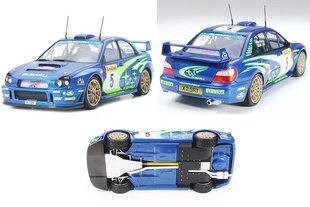 Tamiya - Subaru Impreza WRC Monte Carlo 2001, 1/24, 24240 hind ja info | Klotsid ja konstruktorid | kaup24.ee