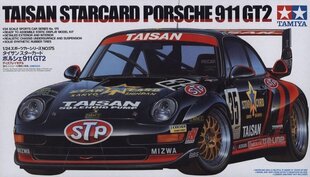 Tamiya - Taisan Starcard Porsche 911GT2, 1/24, 24175 hind ja info | Klotsid ja konstruktorid | kaup24.ee