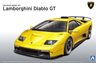 Aoshima - Lamborghini Diablo GT, 1/24, 05899 hind ja info | Klotsid ja konstruktorid | kaup24.ee