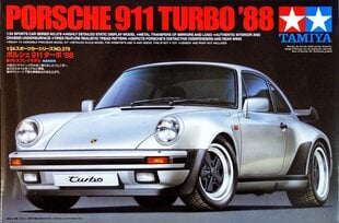 Tamiya - Porsche 911 Turbo`88, 1/24, 24279 hind ja info | Klotsid ja konstruktorid | kaup24.ee