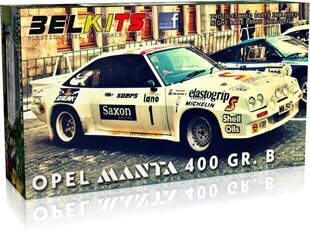 Belkits - Opel Manta 400 Gr. B Jimmy McRae 1984, Scale:1/24, BEL009 цена и информация | Конструкторы и кубики | kaup24.ee