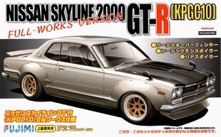 Fujimi - Nissan Skyline 2000 GT-R KPGC10 Full-Works Version, Scale:1/24, 03809 цена и информация | Конструкторы и кубики | kaup24.ee