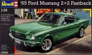 Revell - 1965 Ford Mustang 2+2 Fastback, 1/24, 07065 hind ja info | Klotsid ja konstruktorid | kaup24.ee