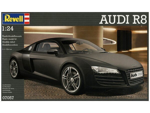 Revell - AUDI R8, 1/24, 07057 цена и информация | Klotsid ja konstruktorid | kaup24.ee