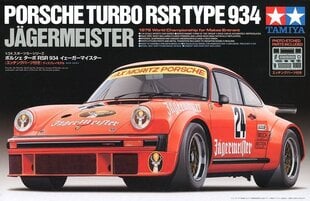 Tamiya - Porsche Turbo RSR Type 934 Jagermeister, 1/24, 24328 hind ja info | Klotsid ja konstruktorid | kaup24.ee