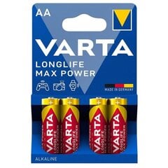 Varta MaxTech AA patareid, 4 tk hind ja info | Patareid | kaup24.ee