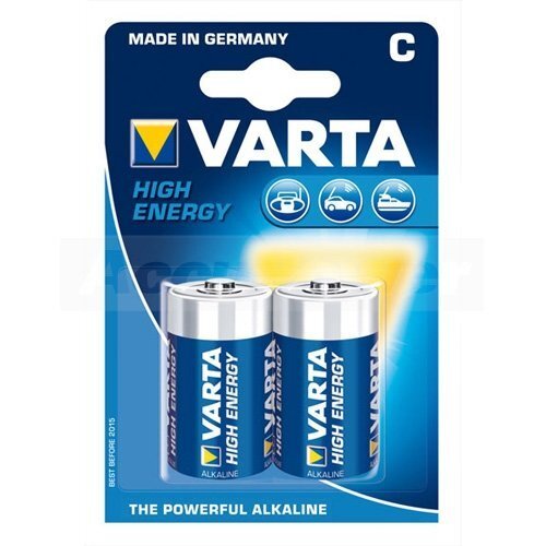 Varta High Energy C elemendid, 2 tk. цена и информация | Patareid | kaup24.ee