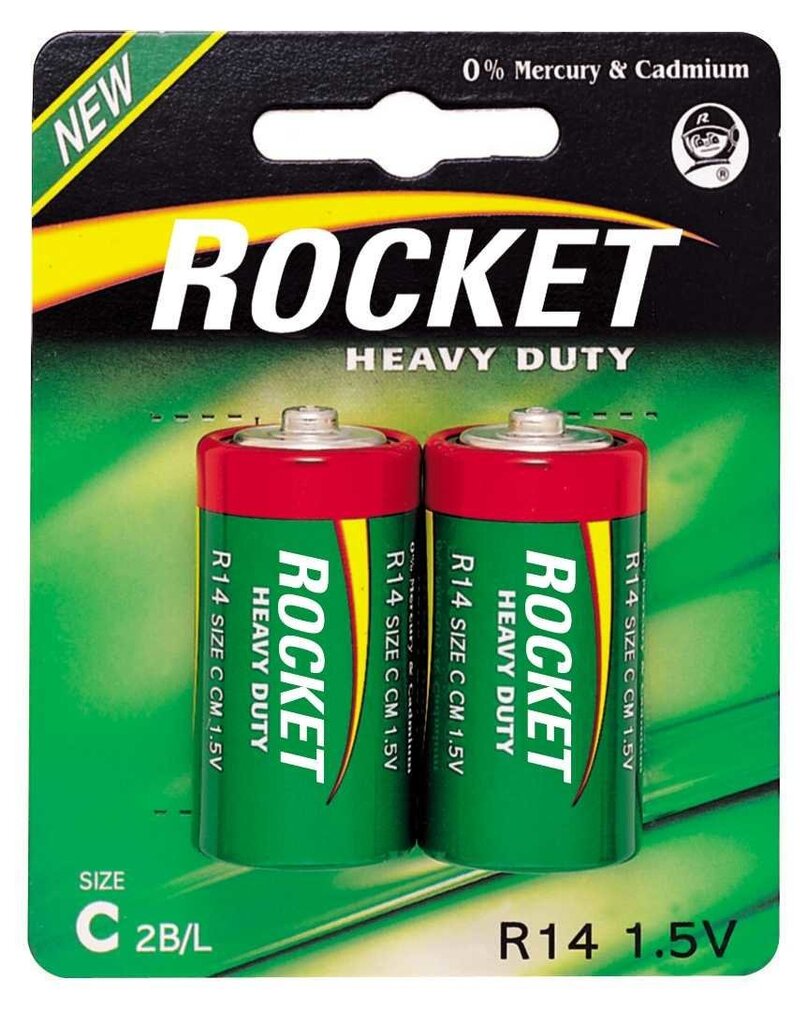 Rocket Heavy Duty C patareid, 2 tk цена и информация | Patareid | kaup24.ee