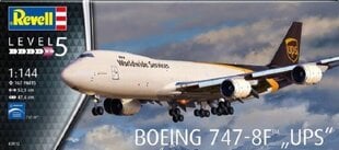 Revell - Boeing 747-8F UPS, 1/144, 03912 цена и информация | Конструкторы и кубики | kaup24.ee