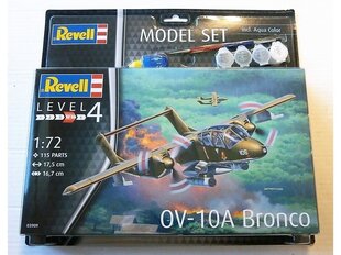 Revell - OV-10A Bronco Model Set, 1/72, 63909 цена и информация | Конструкторы и кубики | kaup24.ee
