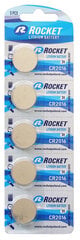 Rocket Lithium CR2016 батарейки 5 шт цена и информация | Батарейки | kaup24.ee