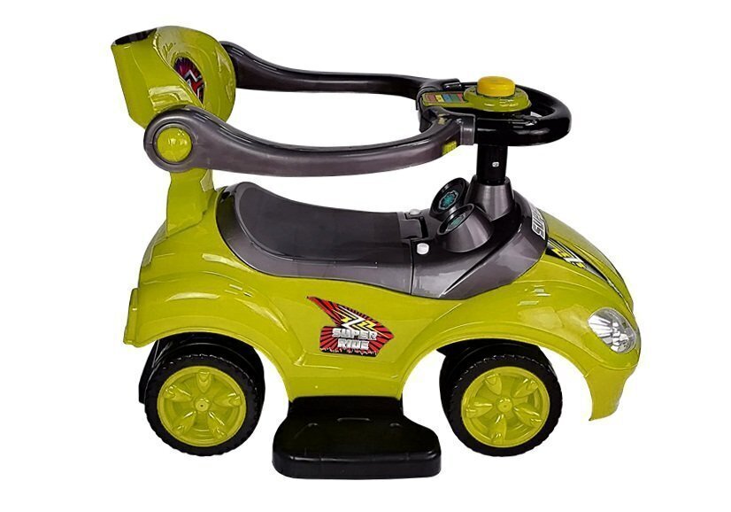Tõukeauto Mega Car 3in1, kollane hind ja info | Imikute mänguasjad | kaup24.ee