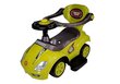 Tõukeauto Mega Car 3in1, kollane цена и информация | Imikute mänguasjad | kaup24.ee