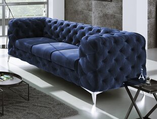 Трехместный диван Ropez Chelsea, синий цена и информация | Диваны | kaup24.ee