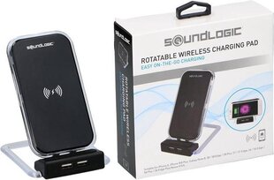 Juhtmevaba laadimisseade Soundlogic, 2 USB hind ja info | Mobiiltelefonide laadijad | kaup24.ee
