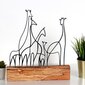 Dekoratiivne kuju Giraffe Black hind ja info | Sisustuselemendid | kaup24.ee