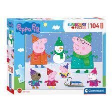 Pusle Clementoni Põrsas Peppa (Peppa Pig), 104-osaline цена и информация | Pusled | kaup24.ee