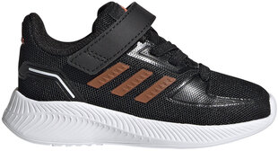 Jalatsid Adidas Runfalcon 2.0 I Black FZ0098/9.5K цена и информация | Детская спортивная обувь | kaup24.ee