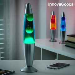 Laavalamp InnovaGoods, roheline цена и информация | Настольная лампа | kaup24.ee