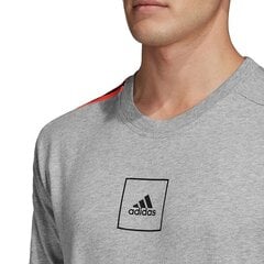 Спортивная футболка мужская Adidas 3S Tape Tee M FM3450, 52986, серая цена и информация | Мужская спортивная одежда | kaup24.ee