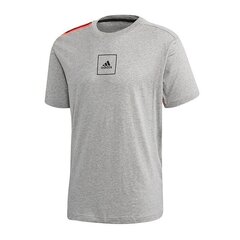 Meeste spordisärk Adidas 3S Tape Tee M FM3450, 52986, hall hind ja info | Meeste spordiriided | kaup24.ee