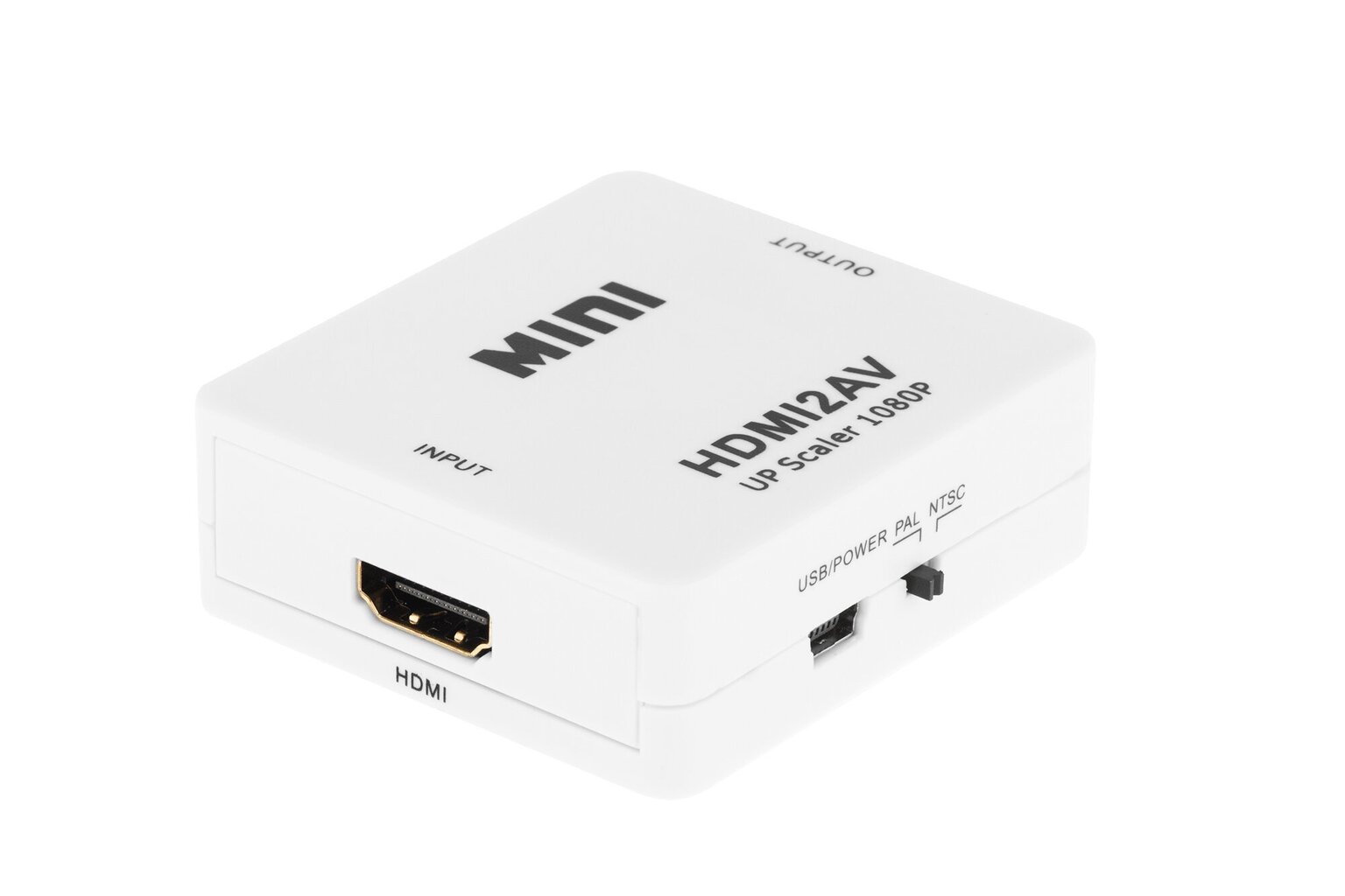 Roger Adapter to Transfer HDMI to RCA Signal (+Audio) White цена и информация | USB jagajad, adapterid | kaup24.ee