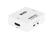 Roger Adapter to Transfer HDMI to RCA Signal (+Audio) White цена и информация | USB jagajad, adapterid | kaup24.ee