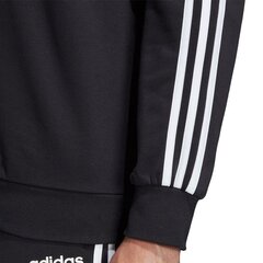 Джемпер мужской Adidas Essentials 3 Terry M DQ3083, черный цена и информация | Мужские толстовки | kaup24.ee