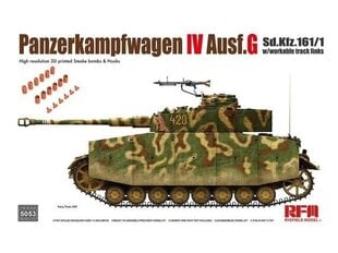 Rye Field Model - Panzerkampfwagen IV Ausf. G Sd.Kfz. 161/1 w/ workable track links, 1/35, 5053 цена и информация | Конструкторы и кубики | kaup24.ee