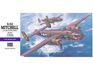 Hasegawa - B-25J Mitchell, 1/72, 00546 hind ja info | Klotsid ja konstruktorid | kaup24.ee