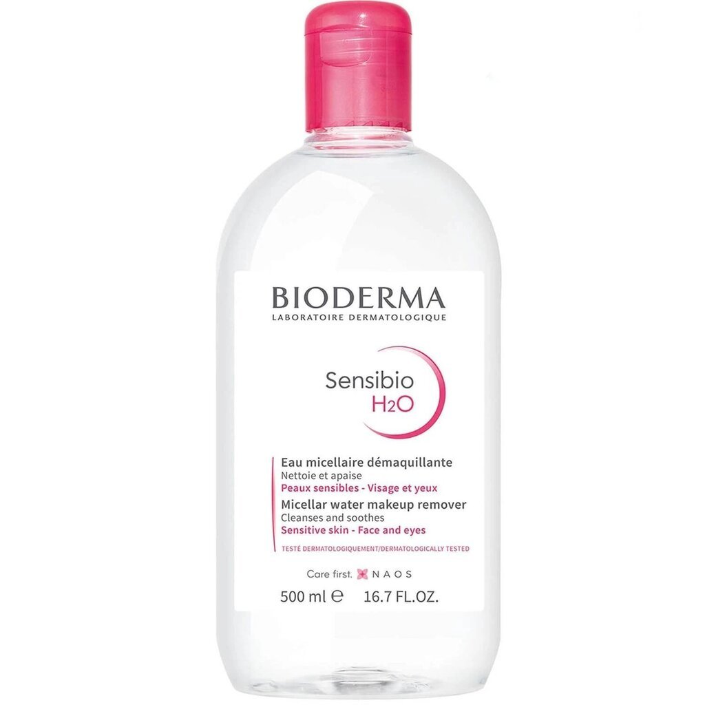 Puhastav mitsellaarvesi Bioderma Sensibio H2O, 500 ml hind ja info | Näopuhastusvahendid | kaup24.ee