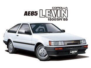 Сборная пластиковая модель Aoshima - Toyota AE85 Corolla Levin 1500SR 1984, 1/24, 05968 цена и информация | Конструкторы и кубики | kaup24.ee