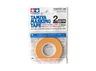 Tamiya - Masking Tape 2mm, 87207 hind ja info | Kunstitarbed, voolimise tarvikud | kaup24.ee