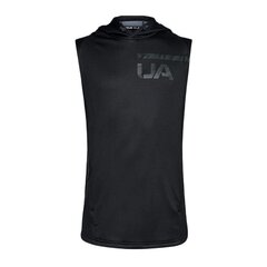 Джемпер мужской Under Armor MK-1 Terry Sleeveless M 1306446-001, 47616, черный цена и информация | Мужские жилетки | kaup24.ee