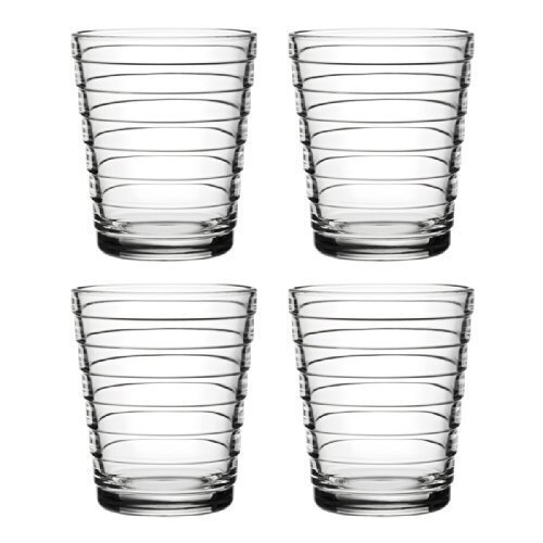 Iittala 4 klaasist komplektis Aino Aalto, 220 ml hind ja info | Klaasid, tassid ja kannud | kaup24.ee