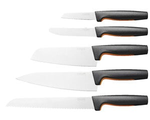 Fiskars Functional Form suur alustuskomplekt, 5 osa цена и информация | Подставка для ножей Tescoma Woody, 21 см | kaup24.ee