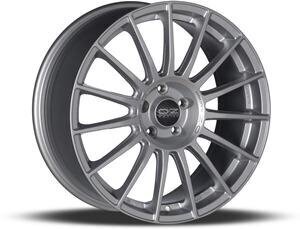 Oz Supertlm Matt race silver black lettering hind ja info | Veljed | kaup24.ee