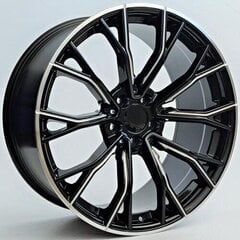 Omni 9.5X19 Black Milling 9.5R19 5X120/38 72.56 цена и информация | Литые диски | kaup24.ee