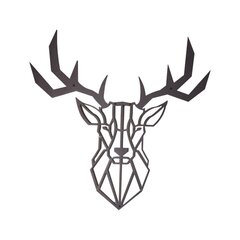 Metallist seinadekoratsioon Deer hind ja info | Sisustuselemendid | kaup24.ee