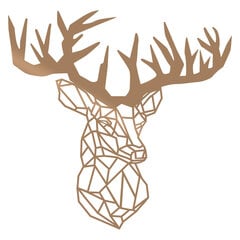 Metallist seinadekoratsioon Deer hind ja info | Sisustuselemendid | kaup24.ee