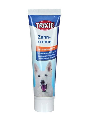 Trixie hambapasta koertele teepuuõliga, 100 g цена и информация | Hooldusvahendid loomadele | kaup24.ee