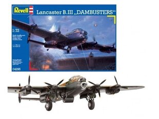 Revell - Avro Lancaster DAMBUSTERS, 1/72, 4295 hind ja info | Klotsid ja konstruktorid | kaup24.ee