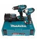 Juhtmeta tööriistakomplekt Makita CLX201SAJ 10,8 V 2x2,0 Ah Li-ion (DF331D + TD110D) цена и информация | Akutrellid, kruvikeerajad | kaup24.ee