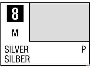 Краска Mr.Hobby - Mr.Color C-008 серебро, 10 мл цена и информация | Принадлежности для рисования, лепки | kaup24.ee
