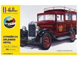 Heller - Citroėn C4 Splendid Hōtel Starter Set, 1/24, 56713 hind ja info | Klotsid ja konstruktorid | kaup24.ee