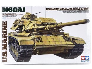 Tamiya - U.S Marine M60A1, 1/35, 35157 hind ja info | Klotsid ja konstruktorid | kaup24.ee