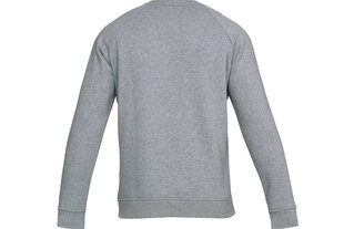 Meeste dressipluus Under Armor Rival Fllece Crew M 1320738 -036 (45622), hall цена и информация | Мужские толстовки | kaup24.ee